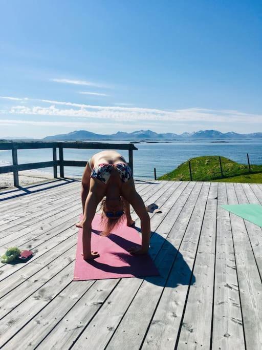 Sjarmerende Hus Med Orkesterplass Til Hav Og Fjell Stave Dış mekan fotoğraf